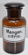 Apothekengefäß "Mangan.citric."