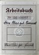 Pass Arbeitsbuch Deutsches Reich