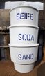Küchenhelfer Seife Soda Sand Behälter