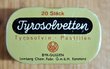 Blechdose "Tyrosolvetten-Pastillen"