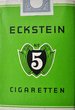 Cigaretten "Eckstein 5" 1950er