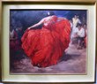 Kunstdruck Flamencotänzerin