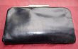 Damen Geldtasche Glattleder Clutch