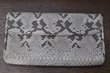 Damen Geldtasche Clutch Schlangenhaut