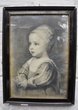 Kind Porträt mit Babyhaube Renaissance
