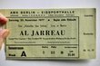 Eintrittskarte Eissporthalle AL JARREAU 1977