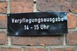 Verpflegungsschild