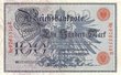Deutsche "Reichsbanknoten" 1908 