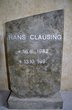 Grabstein "Hans Clausing"