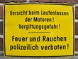 Hinweisschild "Vergiftungsgefahr"