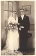 Historisches Hochzeitsfoto 1920/30er