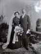 Hochzeitsfoto um 1880