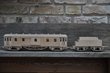 Holzspielzeug Eisenbahn-Waggon mit Tender" 