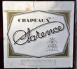 Hutschachtel "Chapeaux Clarence"  Paris