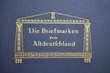 Jugendstil Briefmarkenalbum Altdeutschland