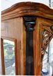 Jugendstil Vitrinenschrank