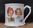 Kinder Trinkbecher Tasse um 1900