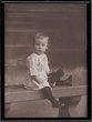 Kinderfotos "Knabe mit Teddy" um 1900