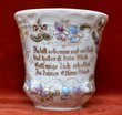  Jugendstil Kindertasse mit Sinnspruch 