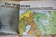 Messtischblatt Der Westwall und Maginot-Linie