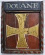 Mautschild "Douane"