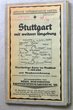 Meßtischblatt Stuttgart 1930er Jahre