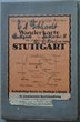 Meßtischblatt Wanderkarte Stuttgart 1920er Jahre