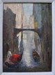 Ölgemälde "Blick auf Campanile in Venedig"