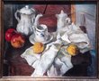 Stillleben mit Kaffeekanne nach Cezanne"