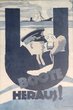 Plakat "U- Boote heraus"  1930er