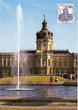 Postkarte und Briefmarke "Charlottenburger Schloss"