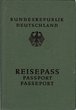 Reisepass BRD 1970er