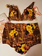 Retro Lady Bikini 1970er