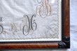 Sampler Stickmustertuch Monogramme