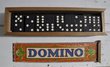 Domino Spielsteine im Holzkasten 