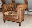 Ledersessel Clubsessel Chesterfield  