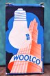 WOOLCO Glühbirne Originalverpackung 1960er